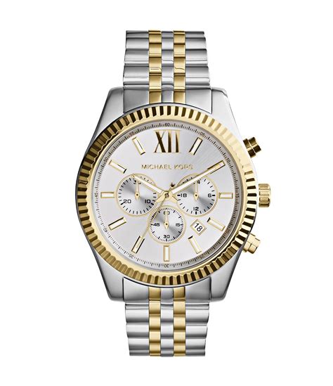 michael kors lexington men|Michael Kors watches two tone.